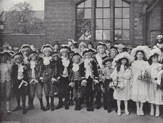 Knutsford May Day Festival, de Kinderen