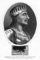 Koning Egbert van Wessex, eerste koning van heel Engeland, 1803.