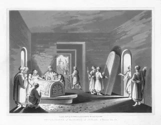 Grafkelders van de Koningen van Juda. 2 Kronieken, 32.33, 1830