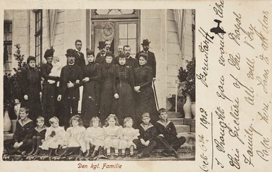 De Deense koninklijke familie