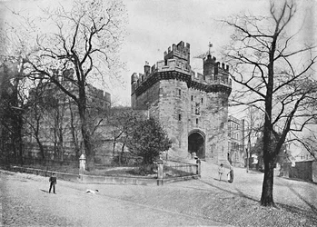 Lancaster Castle: John of Gaunts Toren, ca. 1896