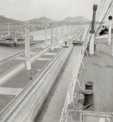 SS Orbita, Panamakanaal, Panama, 20e eeuw