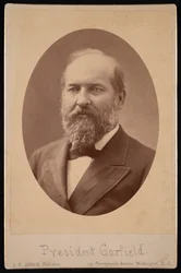 Portret van James Abram Garfield 1831-1881