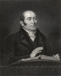 Robert Hall, gegraveerd door Samuel Freeman (1773-1857), uit 