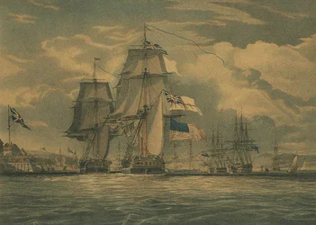 HMS Shannon neemt USS Chesapeake in beslag, 1 juni 1813