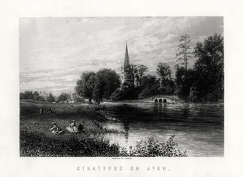 Stratford on Avon, Engeland, 1883