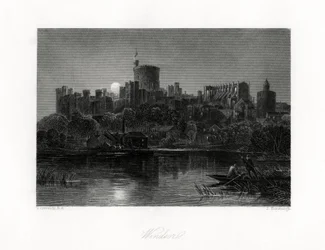 Windsor Castle, Berkshire, 19e eeuw