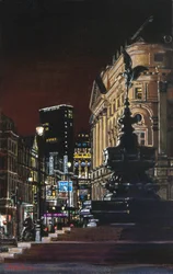 Eros om middernacht, 2000 (olieverfschilderij)