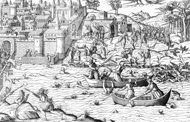 Het bloedbad van Tours, uit 