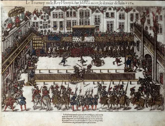 Toernooi en dood van Hendrik II