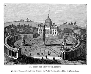 Vogelvlucht van St. Peters, 1843