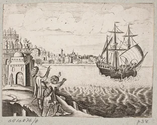 Illustratie voor Adam Olearius, “Persianischer Rosenthal von einem Sinnreichen Poeten Schich Saadi […]”, Schleswig 1660