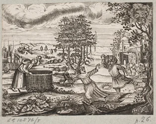 Illustratie bij Adam Olearius, 