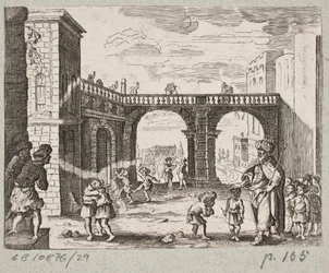 Illustratie bij Adam Olearius, “Persianischer Rosenthal von einem Sinnreichen Poeten Schich Saadi […]”, Schleswig 1660