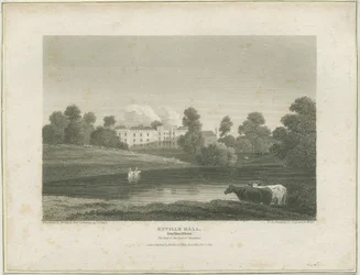 Enville Hall (gravure, ca. 1814)