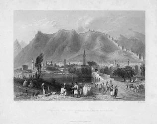 Antiochië, op de benadering van Suadeah, 1836