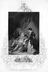 Hendrik VIII en Catherine Parr, 19e eeuw
