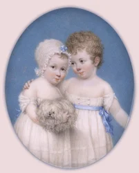 Elizabeth Mary en Augustus William Hillary