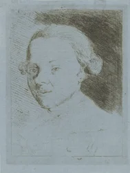Zelfportret van Jabes Heenck