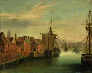 Sint-Catharinakade, Ipswich, circa 1830