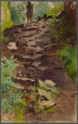 Landschapsmotief uit Rozdół