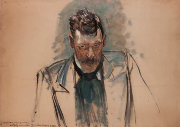Portret van de schilder Ichnowski