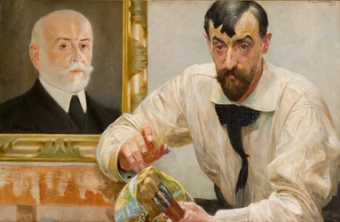 Portret van de schilder Stanisław Dębicki