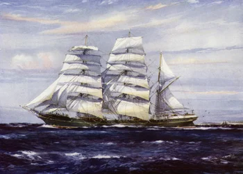 Clipper Schepen: Strathdon (kleur litho)