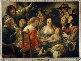 Le roi boit - De bonenkoning, een feest voor Driekoningen ...