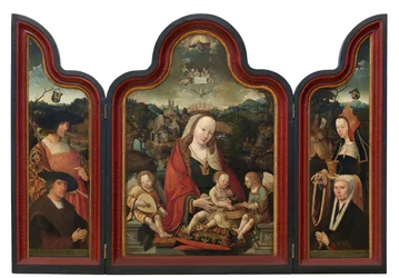 Drieluik van Pompeius Otto en zijn vrouw Gerbich Claesdr