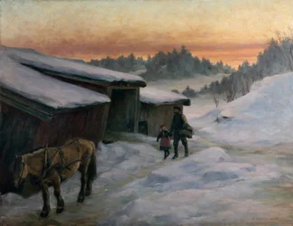 Van een boerderij bij Lysaker