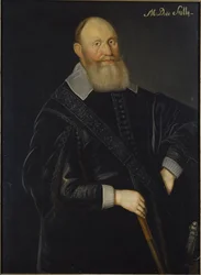 Portret van Baron Carl Carlsson Gyllenhielm