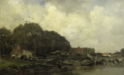 Uitzicht op de haven