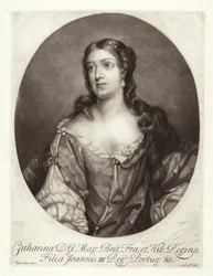 Portret van Catherine van Braganza