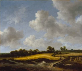 Landschap met een korenveld, ca. 1660