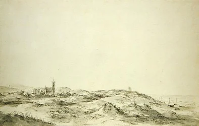 De duinen bij Wijk aan Zee