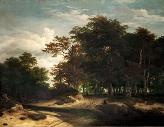 De grote foreSt (olieverf op doek)