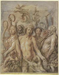 Optocht van bacchanten (Triomf van Bacchus)