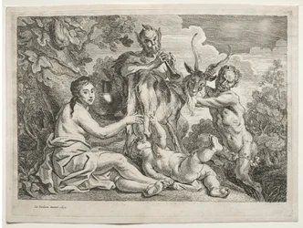 Jupiter gevoed door de geit Almathea, 1652
