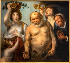 Silenus en de vier seizoenen