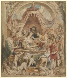 Het banket van Antonius en Cleopatra