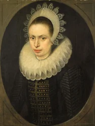 Portret van Antoinette Walleran