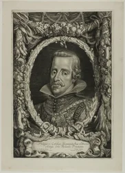 Filips IV, Koning van Spanje, plaat 12 uit Duces Burgundiae (Hertogen van Bourgondië)