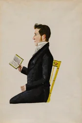 Portret van George Musser, ca. 1826