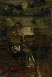 Meisje aan de piano