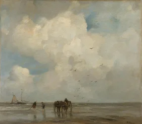 Schelpenvissers. 1885