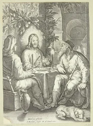Jezus in Emmaus