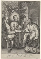 Maaltijd in Emmaüs