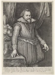Portret Philip Willem, prins van Oranje