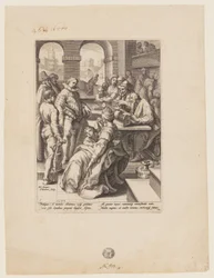 De verloren zoon ontvangt zijn erfenis, uit De geschiedenis van de verloren zoon